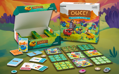 „OWCE! Zamieszanie na Polanie” – rodzinna gra strategiczna